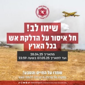 הדלקת מדורות ומנגלים