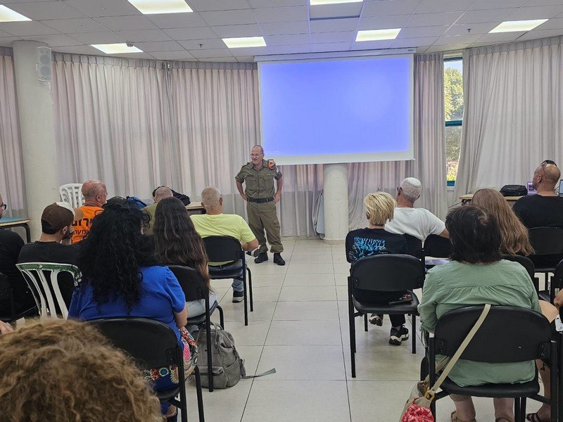מפגש רענון למתנדבי יחידת סע"ר