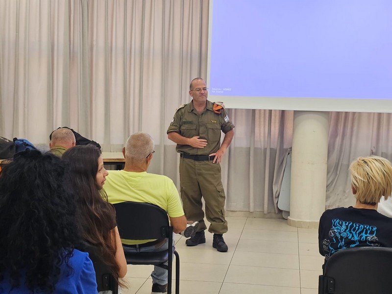 מפגש רענון למתנדבי יחידת סע"ר
